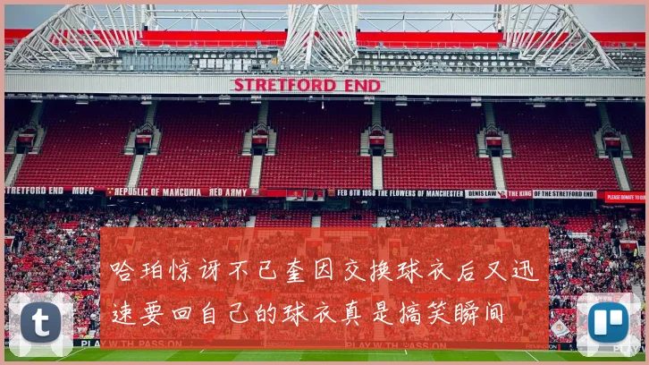 哈珀惊讶不已奎因交换球衣后又迅速要回自己的球衣真是搞笑瞬间